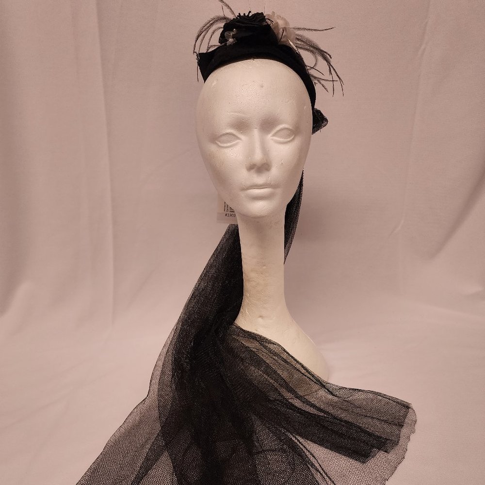 Victorian Tear Drop Small Form Hat